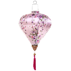 Вьетнамский фонарик 12" Чеснок св.розовый 786