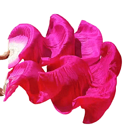 Веер-вейл для танцев 2 шт 57см х 1,2м №3, малиновый