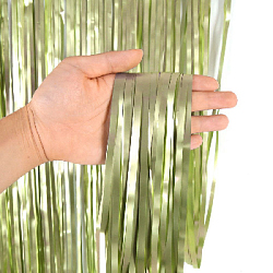 Занавес дождик 1 х 2 м, металлик матовый, Фисташковый