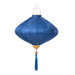 Вьетнамский фонарик 12" Лук т.синий 801